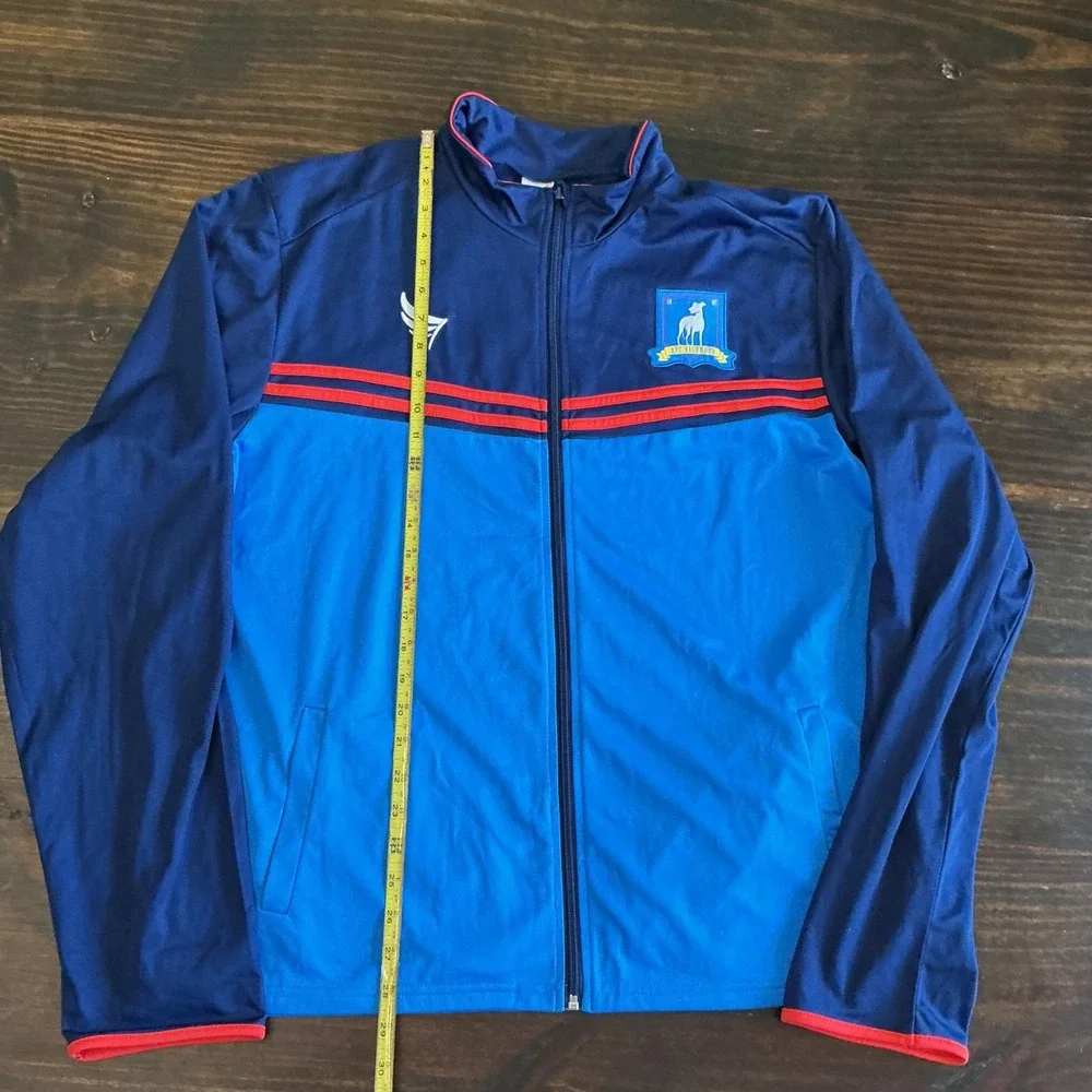 Ted Lasso AFC Richmond Coach Costume Set XL Jacket Shorts Visor Whistle Spirit - Picture 8 of 12